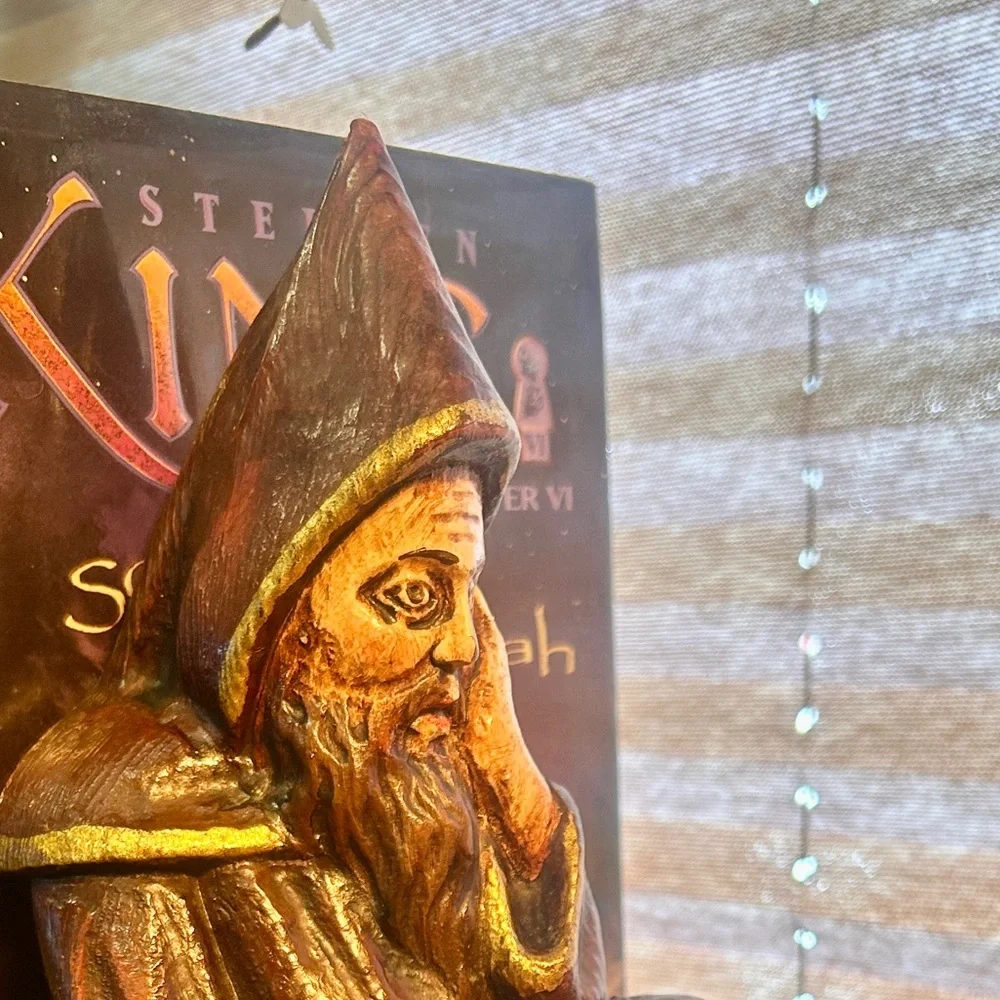 Vintage bookends  10” Studious monks set - Picture 8 of 16